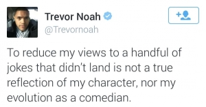 trevor noah apology tweet